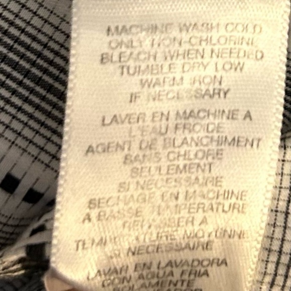 Michael Kors Men's Striped Button-Down Shirt - Picture 7 of 8